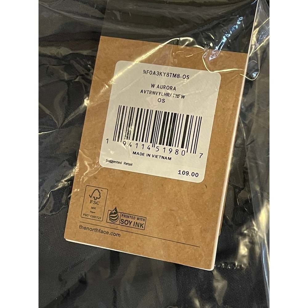 The North face Women’s The Aurora Laptop / Backpack Navy Blue NWT - Picture 10 of 11
